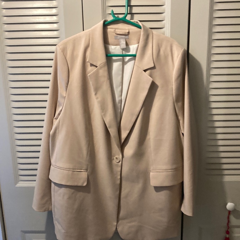 H&M One Button Blazer